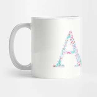 Alpha Splash Greek Letter Mug